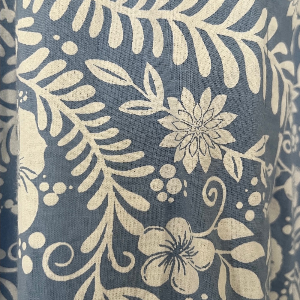 Blue & White Floral Maxi Dress by Beyond by Vera - Picture 10 of 12